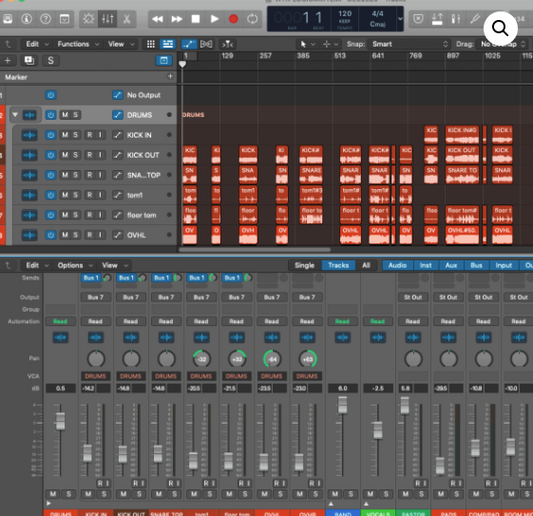 WTK LOGIC MIX TEMPLATE DEC 2020 - With Audio Samples
