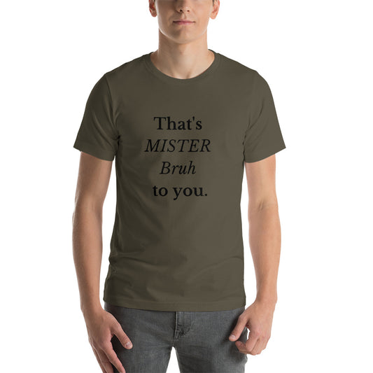 Men's short sleeve t-shirt. Gift for Dad.