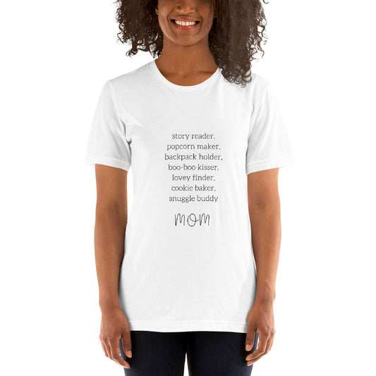 Short-Sleeve Women's T-Shirt, Mother's Day Gift