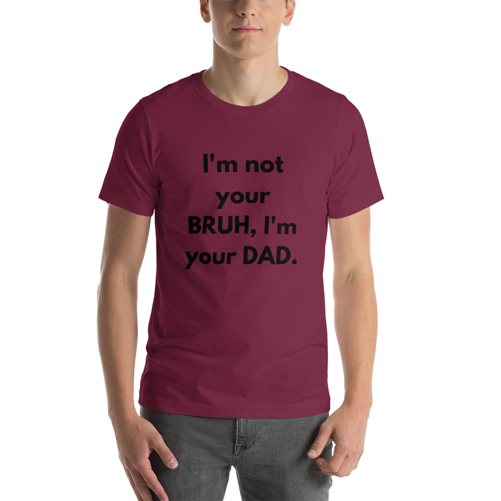 Short-Sleeve Men's T-shirt. Gift for Dad.