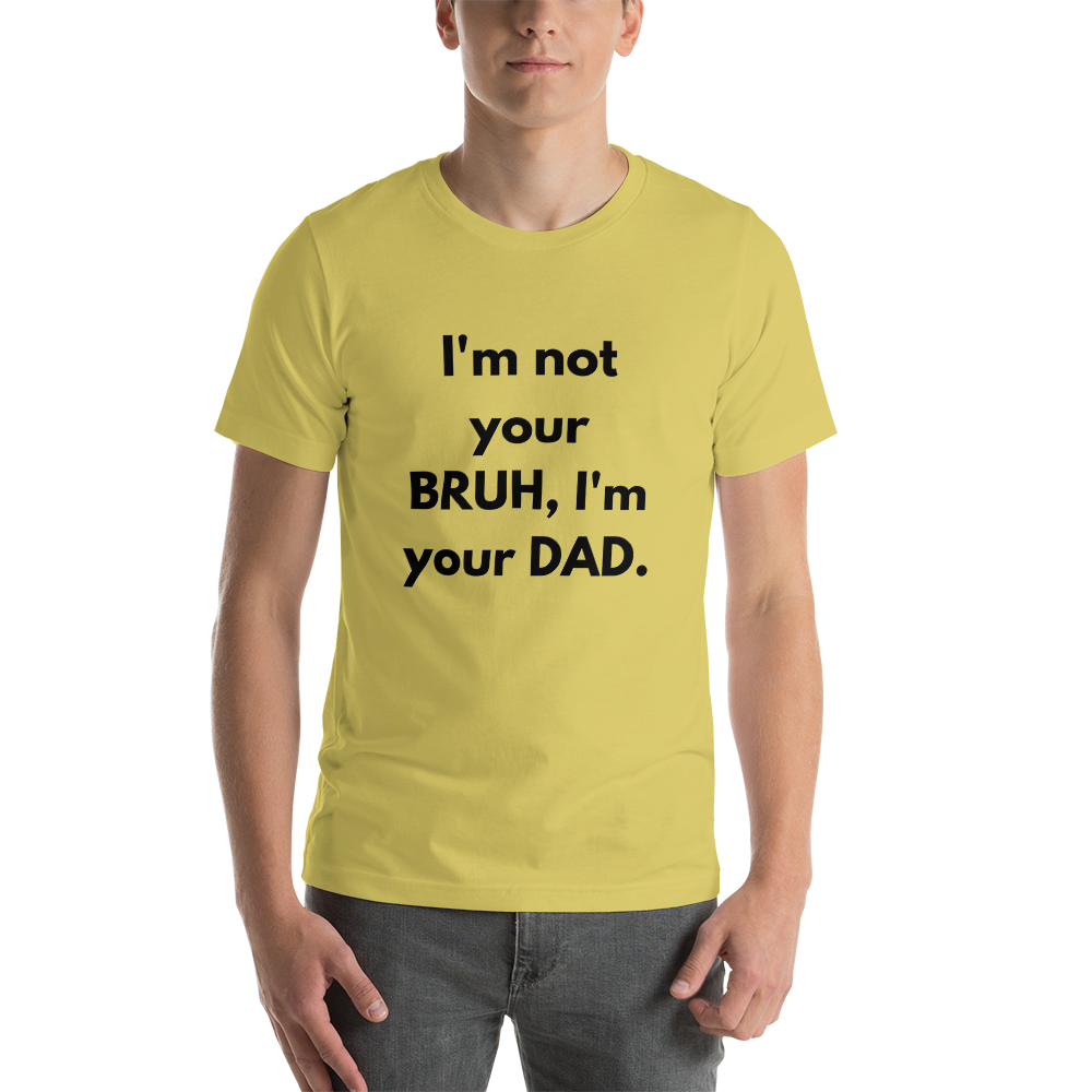 Short-Sleeve Men's T-shirt. Gift for Dad.
