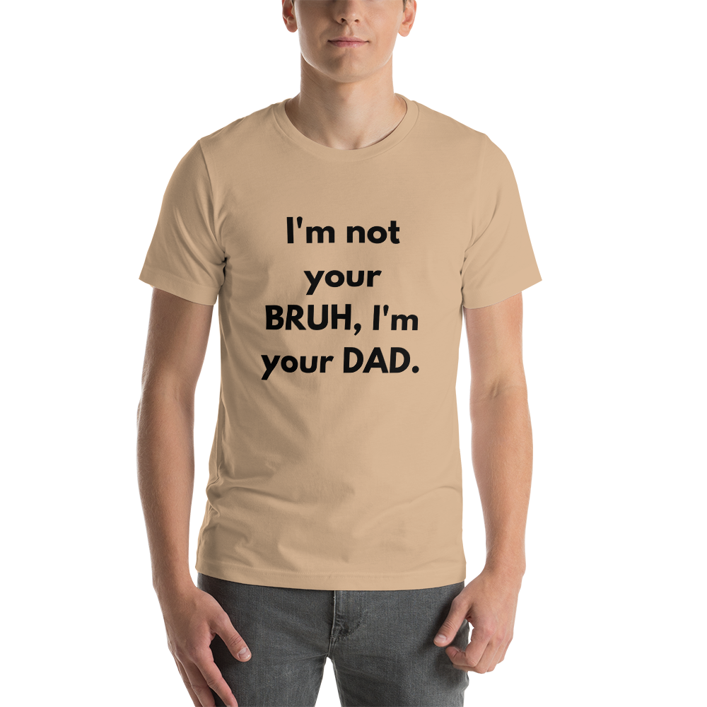 Short-Sleeve Men's T-shirt. Gift for Dad.
