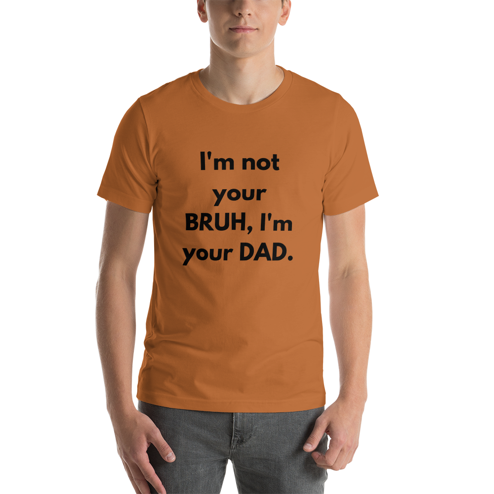 Short-Sleeve Men's T-shirt. Gift for Dad.