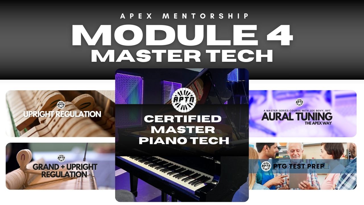 Apex School of Piano Tuning - Fall Enrollment