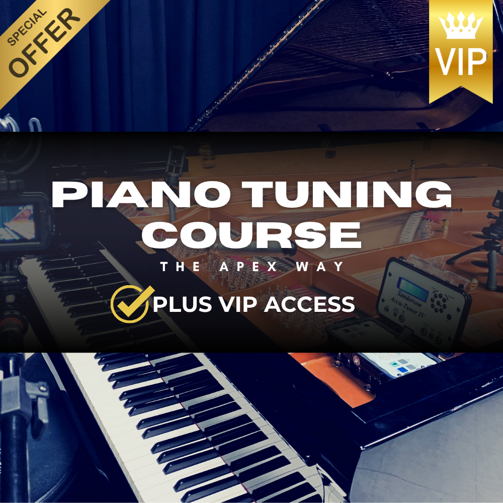 Piano Tuning Course The Apex Way Bundle Plus VIP Access