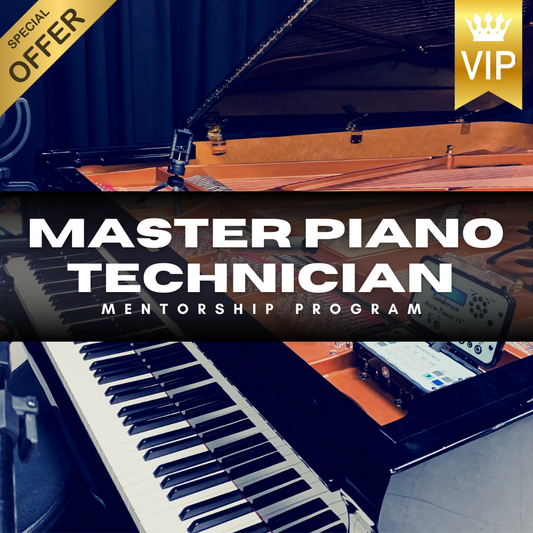 Complete Apex Master Piano Technician Certification Mentorship - Webinar Special Offer