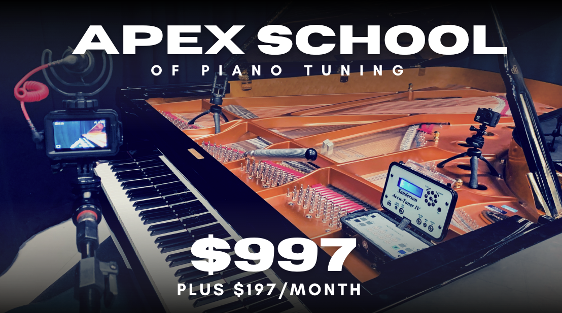 Apex School of Piano Tuning - Fall Enrollment