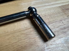 Pro Nylon Extension Hammer - Pretty Black Gold Swirl - With #2 Tunign Head/Tip
