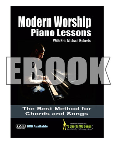 Modern Worship Piano Lessons - EBOOK