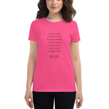 Gift for Mom Mother's Day T Shirt Pretty Love Mom Shirt