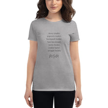 Gift for Mom Mother's Day T Shirt Pretty Love Mom Shirt